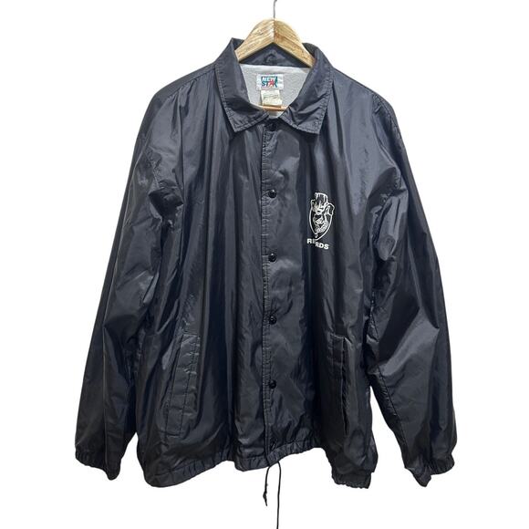 VTG Kid Rock Tour Jacket L 1999 Blk Top Dog Records Snap Front Nylon Streetwear - Picture 3 of 10